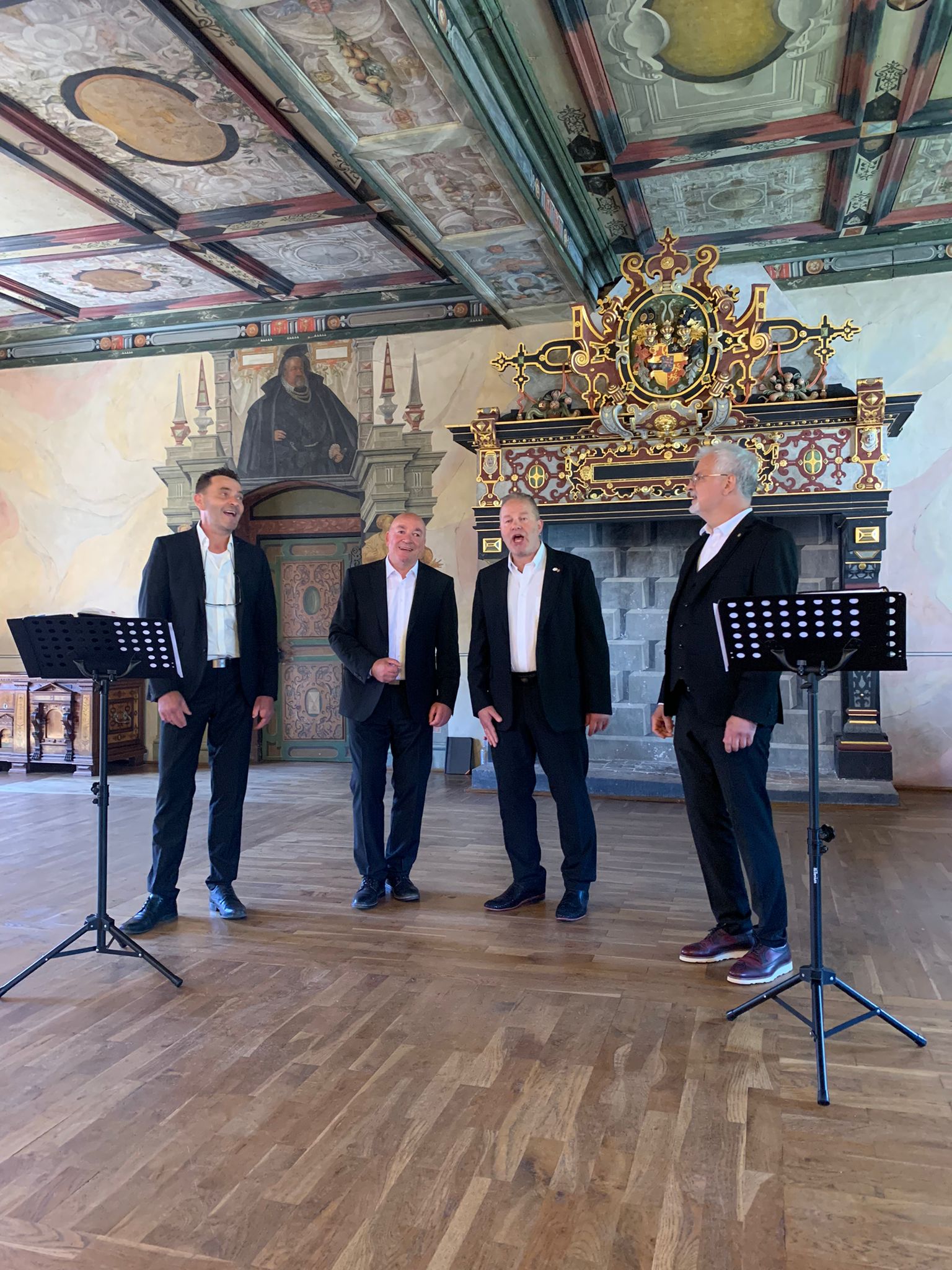 Riesensaal Schmalkalden 8.6.24 Sängerkranz Laucha Heller