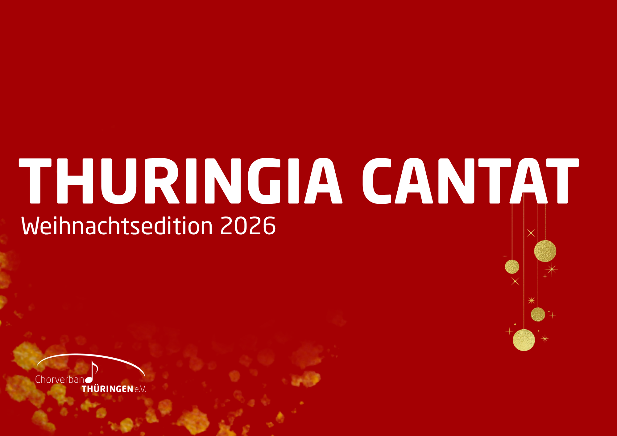  THURINGIA CANTAT Weihnachtsedition